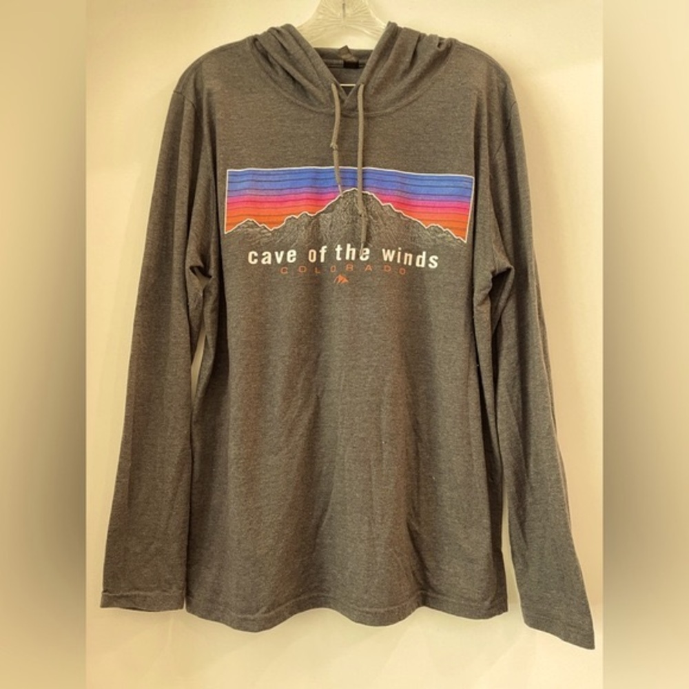 Cave of the Winds Colorado Long Sleeve Tee Hoodie
